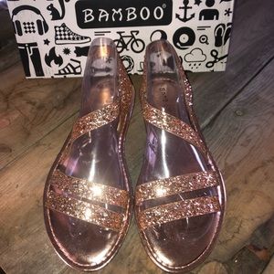 Rose Gold Sandals